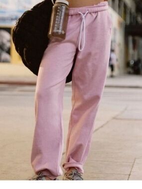 Free People FP Movement For The Win Joggers Sweatpants Pink Large